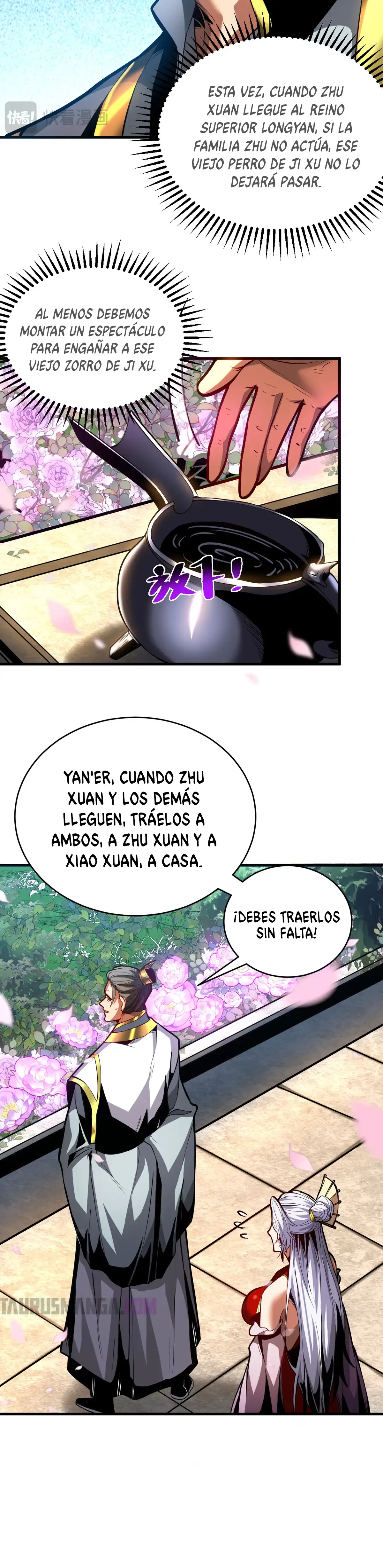 Mientras mis discípulas se matan, yo me relajo! > Capitulo 86 > Page 91